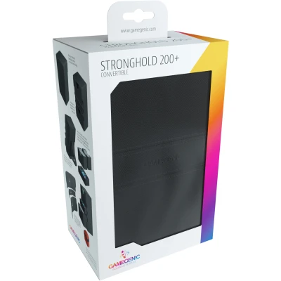 Afbeelding van Gamegenic Deckbox Stronghold 200+ Convertible Black
