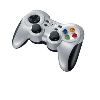 Afbeelding van Logitech F710 Gamepad, draadloos, 2,4 GHz, met USB nano ontvanger, configuratie, dubbele vibratie, richtingskruis 4 schakelaars, pc grijs/zwart