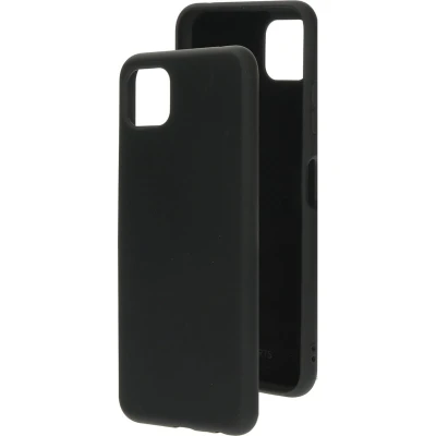 Afbeelding van Mobiparts Silicone Cover Samsung Galaxy A22 5G (2021) Black