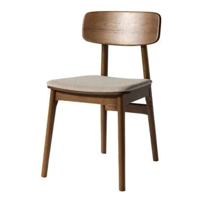 Afbeelding van Eetkamerstoel Livo Zand Fabric Giga Living Set van 2