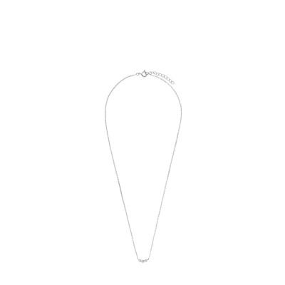 Afbeelding van Lucardi Modern Basic Ketting, Dames, Maat: 45, Silver
