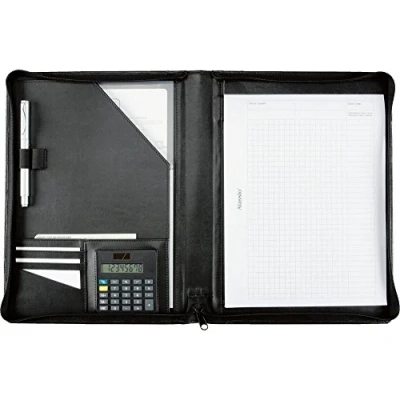 Afbeelding van Schrijfmap Alassio a4 catana 31,5 x 26 2 cm zwart