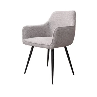 Afbeelding van Ravi 3.0 eetkamerstoel boucle grijs