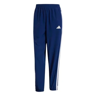 Afbeelding van adidas Performance Train Essentials 3 Stripes Woven Broek Dames Blauw XLT