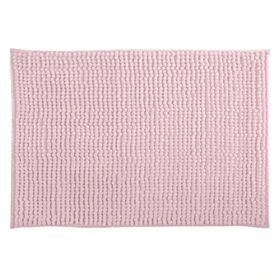 Image de MSV Tapis de Bain Microfibre Chenille 40x60cm Rose Pastel