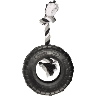 Afbeelding van Flamingo Hondenspeelgoed Gladiator touw Zwart 20 x 5 35 cm