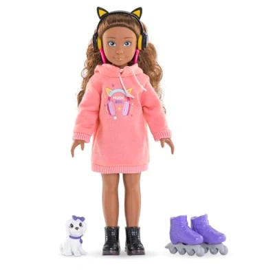 Image de Poupée Mannequin Corolle Melody Music &amp; Mode 28 Cm 4 Accessoires Des Ans