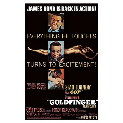 Afbeelding van James Bond Goldfinger Poster 61x91.5cm