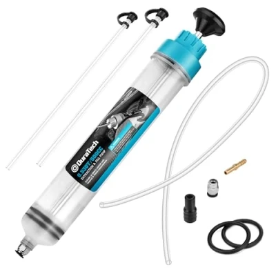 Afbeelding van DURATECH oliespuit 500 ml, motorolie extractie, versnellingsbak met verlengbuis, handmatig zuigen en vullen van brandstof vloeistof