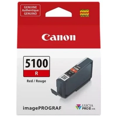 Afbeelding van Canon PFI 5100 R inktcartridge 1 stuk(s) Origineel Rood