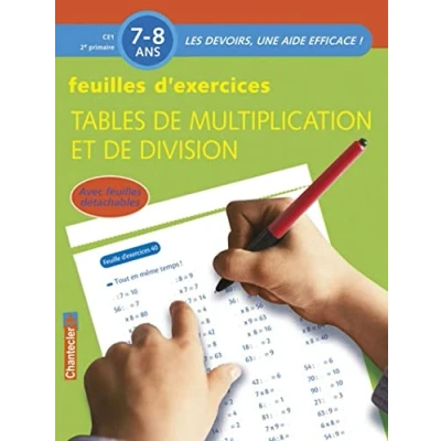 Afbeelding van Les devoirs Feuilles d&#039;ex. multiplication / division (7 8 a.)
