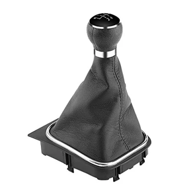 Afbeelding van Qiilu 5 Speed Car Gear Shift gashendel, versnellingshendel Gaiter Boot Kit voor VW Golf 6 MK5 MK6 Jetta 2005 2014