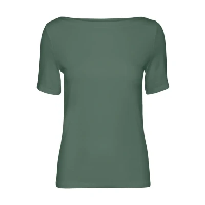 Afbeelding van Vero Moda Vmpanda Tshirt basic, Dames, Maat: Large, Laurel wreath