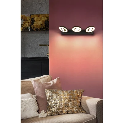 Afbeelding van LEDVANCE Saturn LED plafondspot, 3 lamps, CCT, zwart