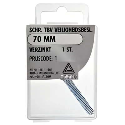 Afbeelding van Schroef veiligheidsbesl 70mm verz Deltafix
