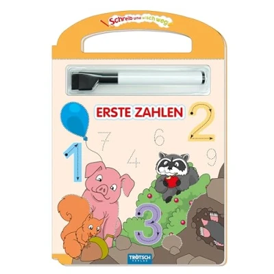 Afbeelding van Trötsch Erste Zahlen Schreib und wisch weg mit Stift
