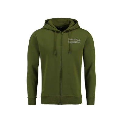 Afbeelding van Key Largo Sweater met rits, Heren, Maat: 3XL, Pesto green