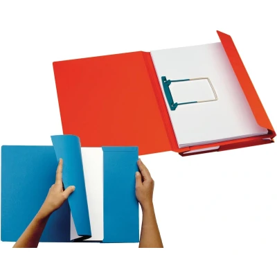 Afbeelding van Combimap Secolor folio 1 klep 270gr rood
