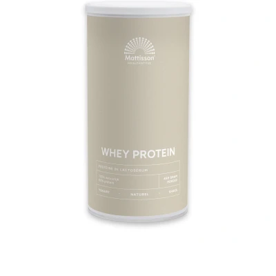 Afbeelding van Mattisson Sport Wei Proteïne poeder 80% Naturel 450 g