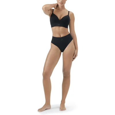 Afbeelding van adidas Sportswear Active Seamless Micro Stretch Triangel BH, Dames, Maat: Small, Black