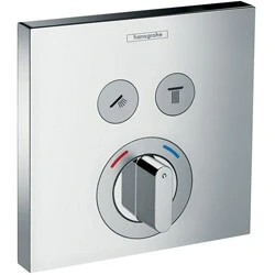 Afbeelding van Hansgrohe ShowerSelect douchemengkraan afbouwdeel met stopkraan voor 2