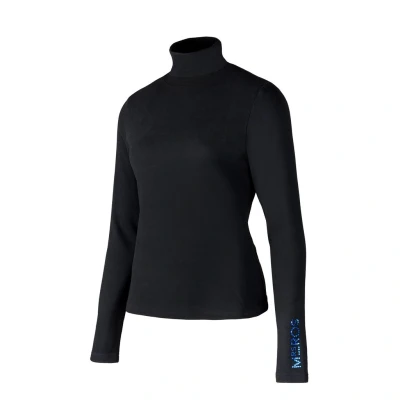 Image de Mrs. Ros Pull à Col Couture Noir