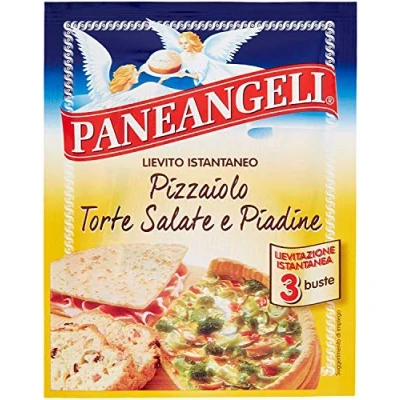 Afbeelding van Paneangeli Lievito Pizzaiolo Set van 6 100% Italiaanse torte en instant gist (3 x 15 g)