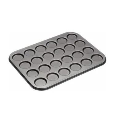 Image de Master class plaque whoopies / macarons anti adhésif 24 moules 35 cm x 27