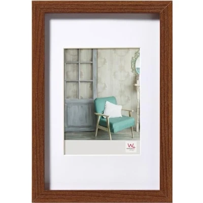 Image de Walther Design EA030N Cadre, Bois, Noyer, 23 x 3 33 cm