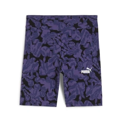 Afbeelding van Puma Nature HIGH Waist Short Leggings Legging, Dames, Maat: Small, Blue crystal