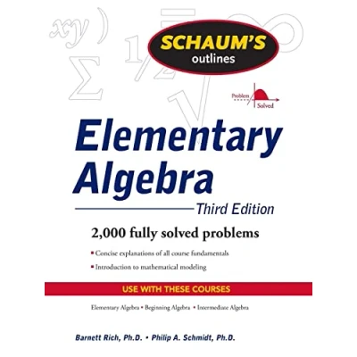 Afbeelding van Schaums Outline Of Elementary Algebra