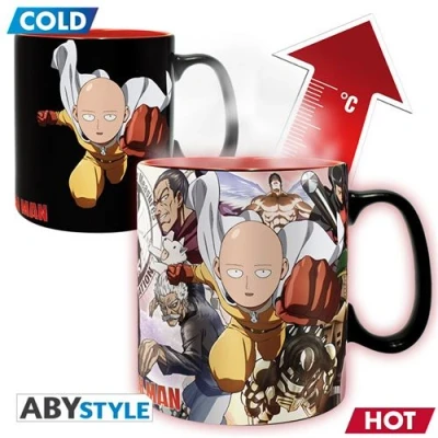 Image de Mug Heat change ABYstyle One Punch Man 460 ml Modèle aléatoire