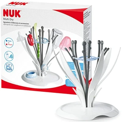 Afbeelding van NUK Multi Dry afdruiprek voor flessen, maximaal 6 flessen