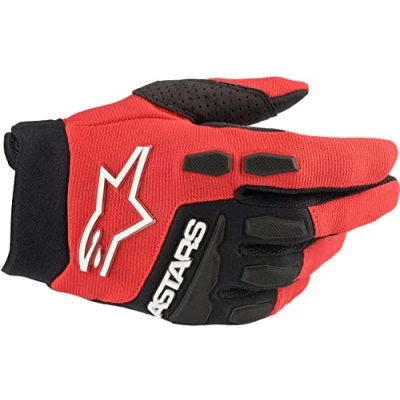 Afbeelding van Alpinestars 2025 Full Bore Jeugd Crosshandschoenen Rood / Zwart maat XS