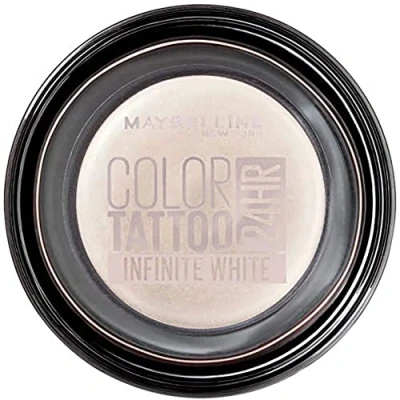 Image de Maybelline Color Tattoo 24H Eyeshadow Infinite White 4 grammes
