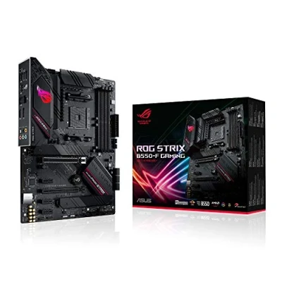 Afbeelding van ASUS ROG Strix B550 F Gaming (PC) moederbord socket AMD AM4 Vormfactor (details) ATX Chipsa