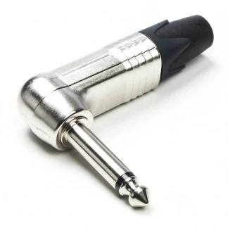 Afbeelding van 6.35 mm jack plug Neutrik (Mono, Metaal, Haaks, Mannelijk)