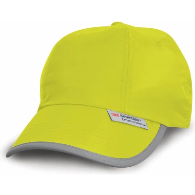 Afbeelding van Yoko Baseball Cap With Reflective Hem YC6713 Yellow