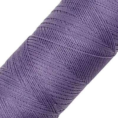 Afbeelding van LINHASITA Spoel gewaxt garen, 100 g/m², 360 m, dikte 0,5 mm, polyester, macramégaren, 30 kleuren, violet