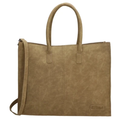 Afbeelding van Zebra Trends Lisa XL Shopper olijfgroen