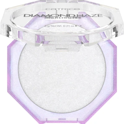 Afbeelding van Catrice Diamond Haze Highlighter nr. 010 glanzend, glinsterend, veganistisch, olievrij, parfumvrij, alcoholvrij, 6 g