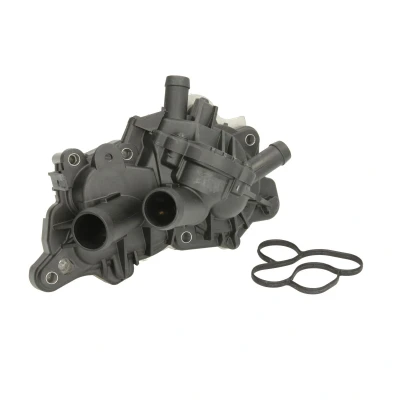 Afbeelding van HEPU P685 Waterpomp 29 met thermomanagementmodule, zonder gat voor sensor Mechanisch XT Professional Kunststofbehuizing VOLKSWAGEN: Golf 7