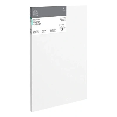 Afbeelding van Winsor &amp; Newton 6206028 professioneel frame van katoenmix, 385 g/m², 3 voudig gegrond, middelgrote korrel, ideaal voor olieverf en acrylverf, 50 x 70 cm