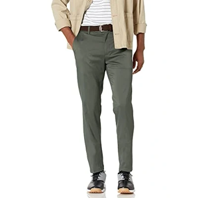Image de Amazon Essentials Pantalon de golf extensible pour homme, coupe ajustée, olive, 73,7 x 76,2 cm (l L)