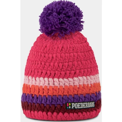 Afbeelding van Poederbaas Classic Colorful Unisex Muts (maat: One Size, Roze,multicolor)