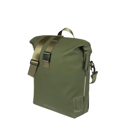 Afbeelding van Basil SoHo MIK STUDS fietsschoudertas, 17L, groen