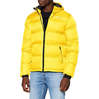 Image de Schott NYC Mixte Idaho2 Doudoune, Jaune, XL