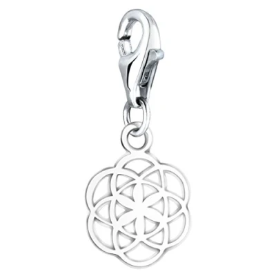 Afbeelding van Nenalina Bedel Bloem 925 Sterling Zilver