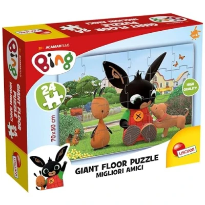 Afbeelding van BING Vloerpuzzel 24 stukjes Beste Vrienden 70 x 50 cm