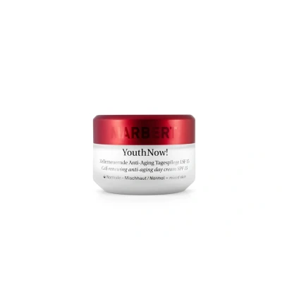 Afbeelding van Marbert Face Care Youth Now! Cell Renewing Anti Aging Day Cream SPF15 Dagcrème 50 ml